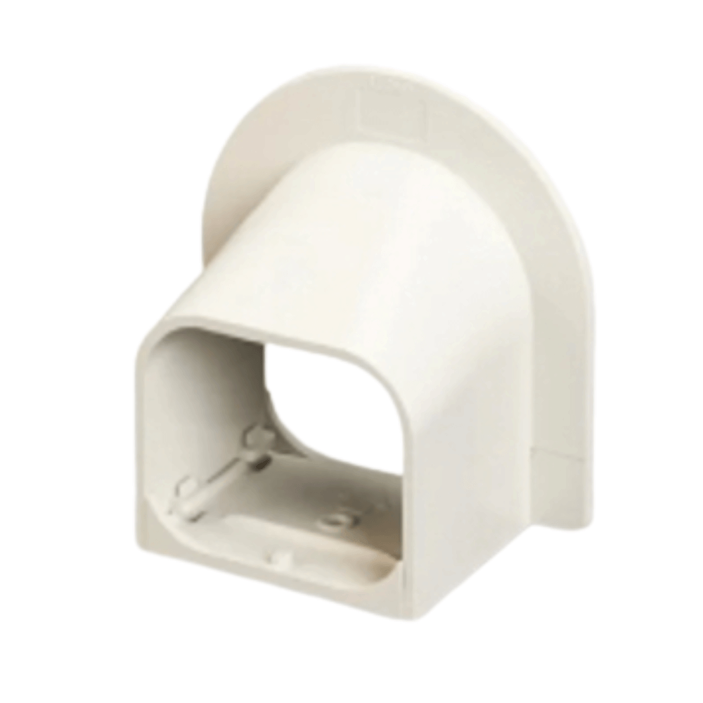 อุปกรณ์ฝาครอบเพดาน รางครอบท่อแอร์ UWC-75 (75 มม.) WALL CAP UPC UPVC DUCT LINER_0